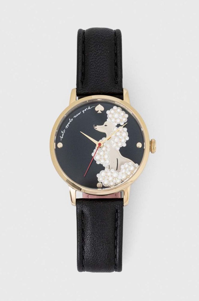 Годинник Kate Spade жіночий колір чорний (3577254)
