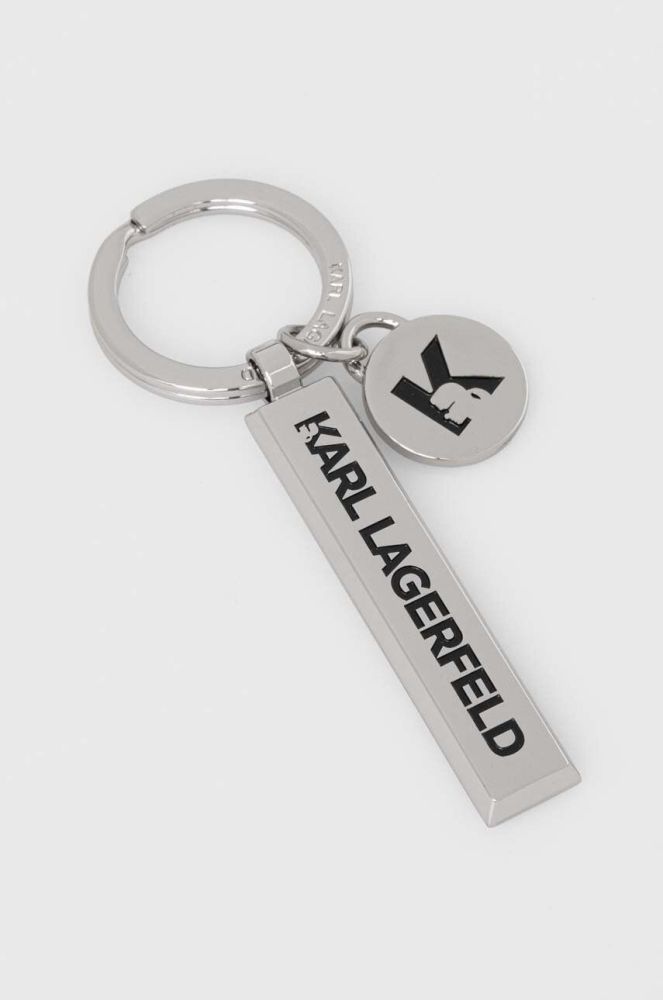 Брелок Karl Lagerfeld колір срібний (3683254)