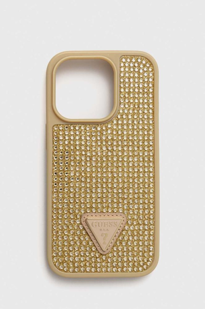 Чохол на телефон Guess iPhone 14 Pro 6,1" колір золотий (3352548)