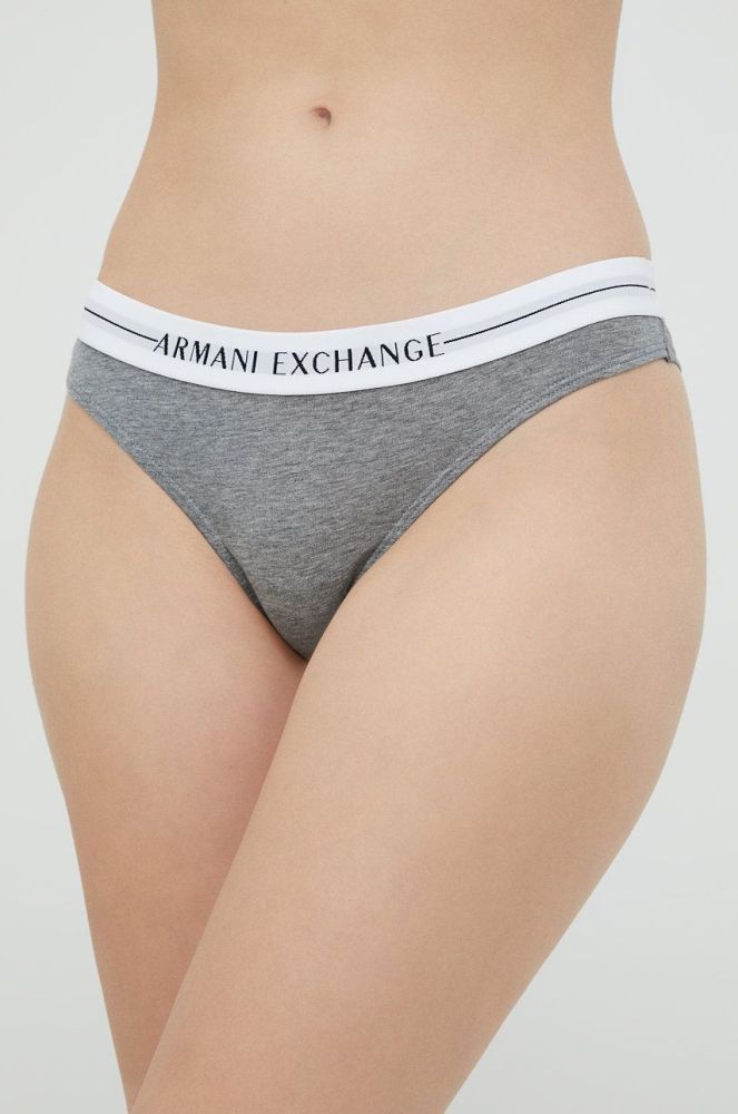 Бразиліани Armani Exchange колір сірий