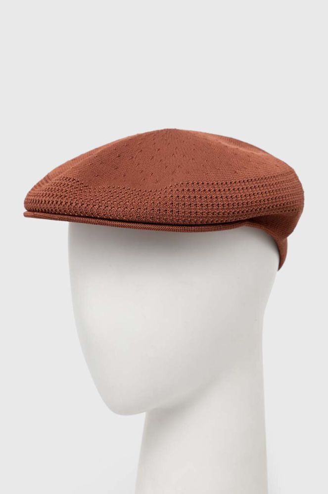 Кашкет Kangol колір коричневий (3080963)