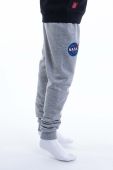 Дитячі спортивні штани Alpha Industries Nasa Jogger колір сірий