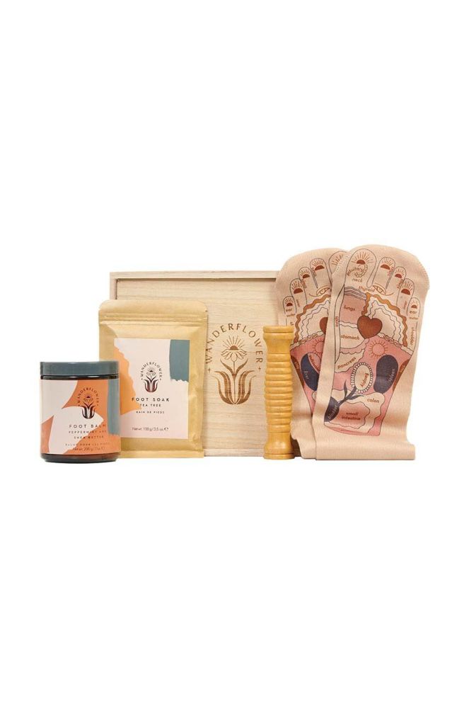 Набір для рефлексотерапії Wanderflower Down to Earth Reflexology 4-pack колір барвистий