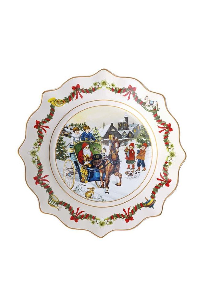 Блюдо Villeroy & Boch Annual Christmas Edition колір барвистий