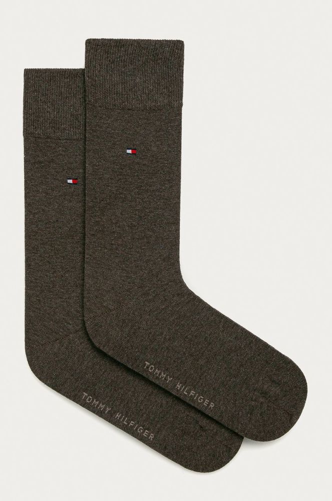 Tommy Hilfiger - Шкарпетки (2-pack) колір коричневий (1164250)