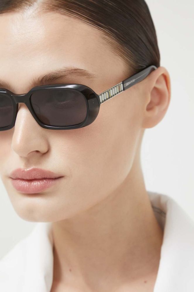 Сонцезахисні окуляри Swarovski 56499035 MATRIX жіночі колір чорний