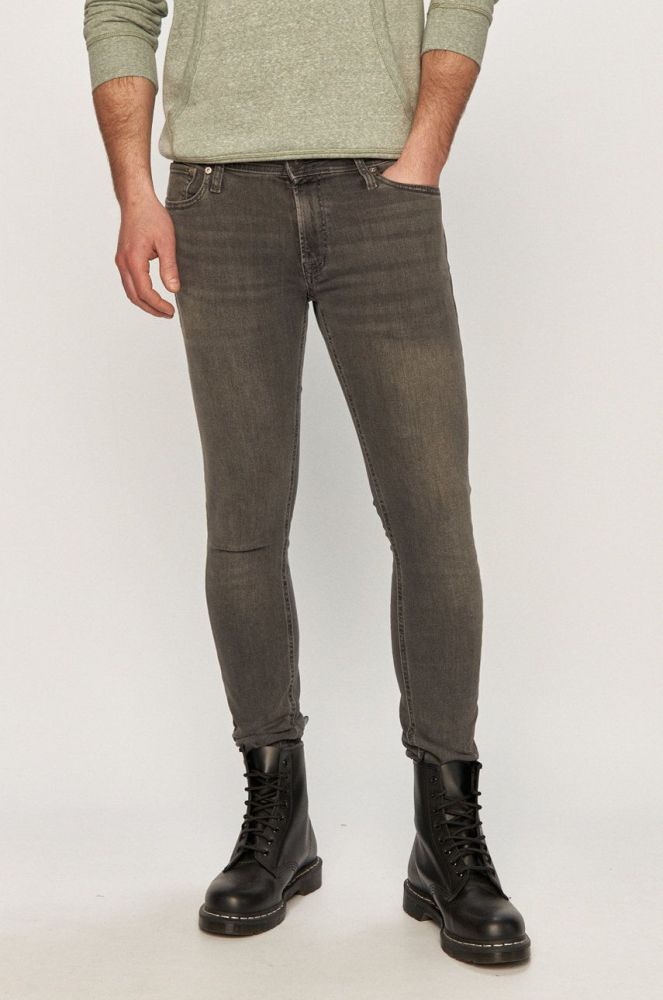 Джинси Jack & Jones чоловічі колір сірий (1352899)