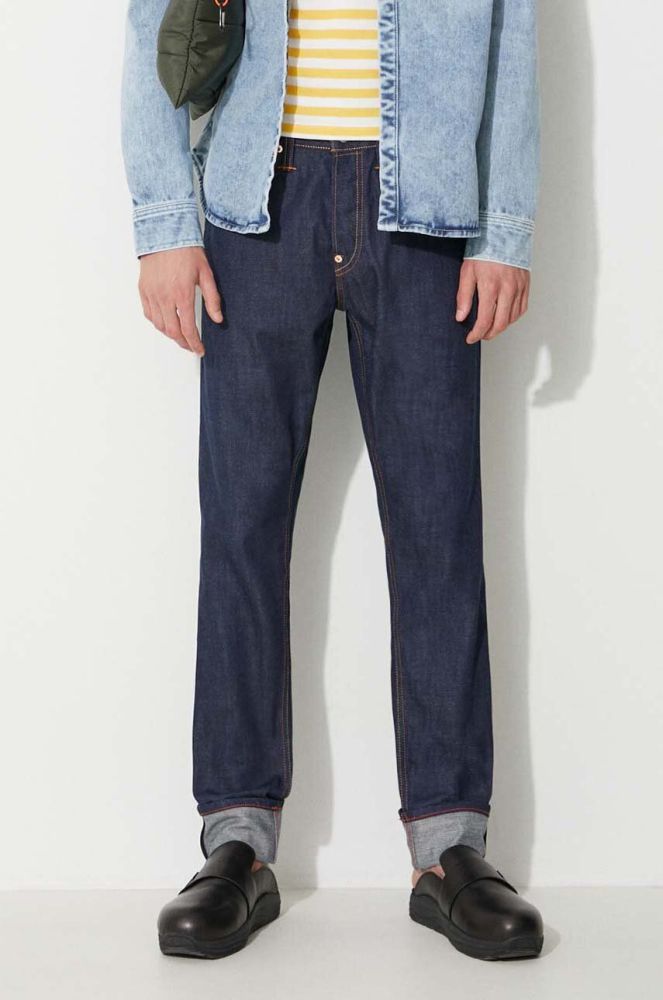 Джинси Evisu чоловічі 2ESHTM3JE16017CT-INDX колір темно-синій
