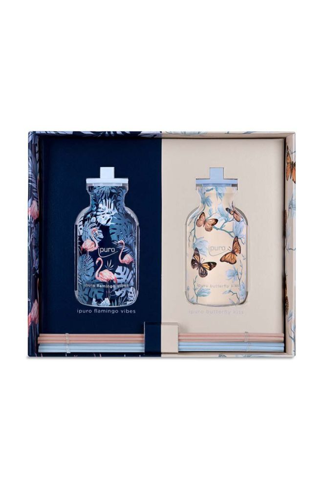 Набір аромадифузорів Ipuro Butterfly Kiss & Flamingo Vibes 2x 50 ml 2-pack колір барвистий
