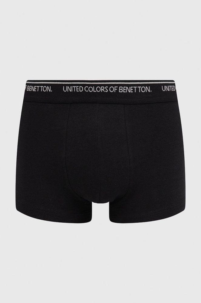 Боксери United Colors of Benetton чоловічі колір чорний (1707326)