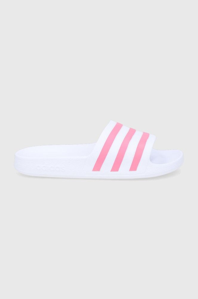 Шльопанці adidas Performance жіночі колір білий
