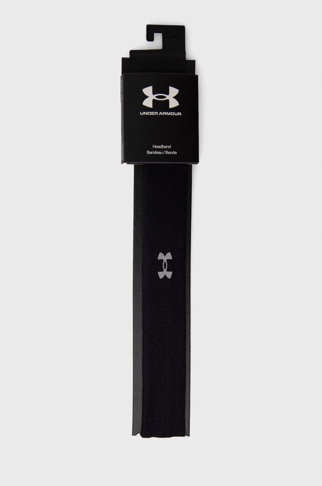 Under Armour Пов'язка на голову Play Up колір чорний (2611108)