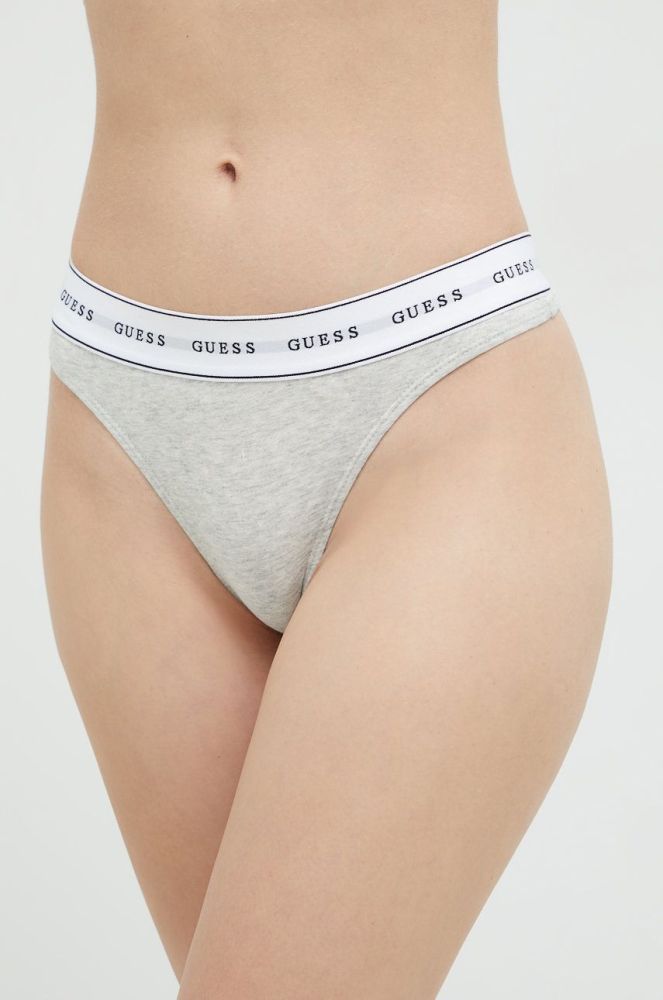 Стринги Guess колір сірий (2758574)