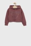 Дитяча кофта Guess колір рожевий з принтом (2652348)