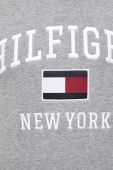 Кофта Tommy Hilfiger чоловіча колір сірий з аплікацією (2653463)