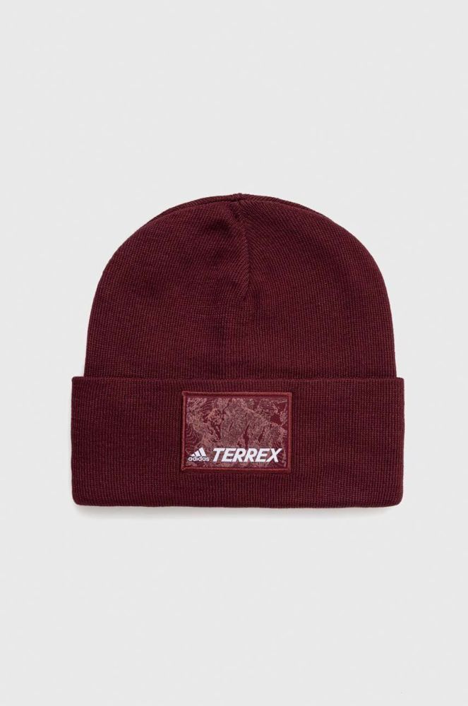 Шапка adidas TERREX Multisport колір бордовий