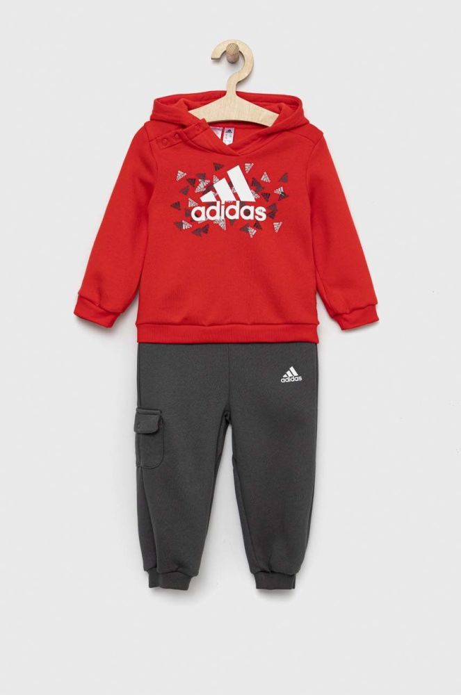 Дитячий спортивний костюм adidas колір червоний (2847442)