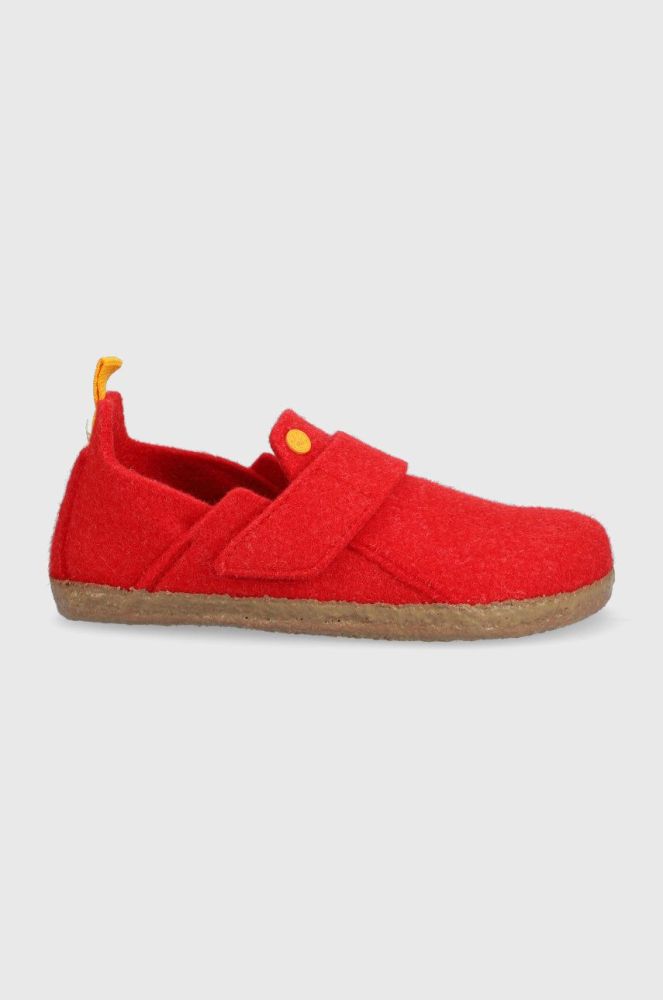 Дитячі тапочки Birkenstock колір червоний Narrow Width