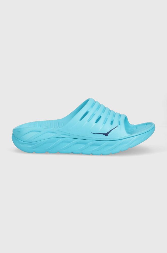 Шльопанці Hoka One One Ora Recovery колір бірюзовий