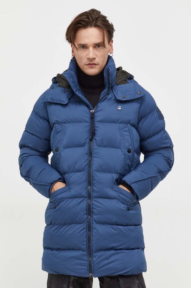Куртка G-Star Raw чоловіча зимова колір блакитний (3577274)