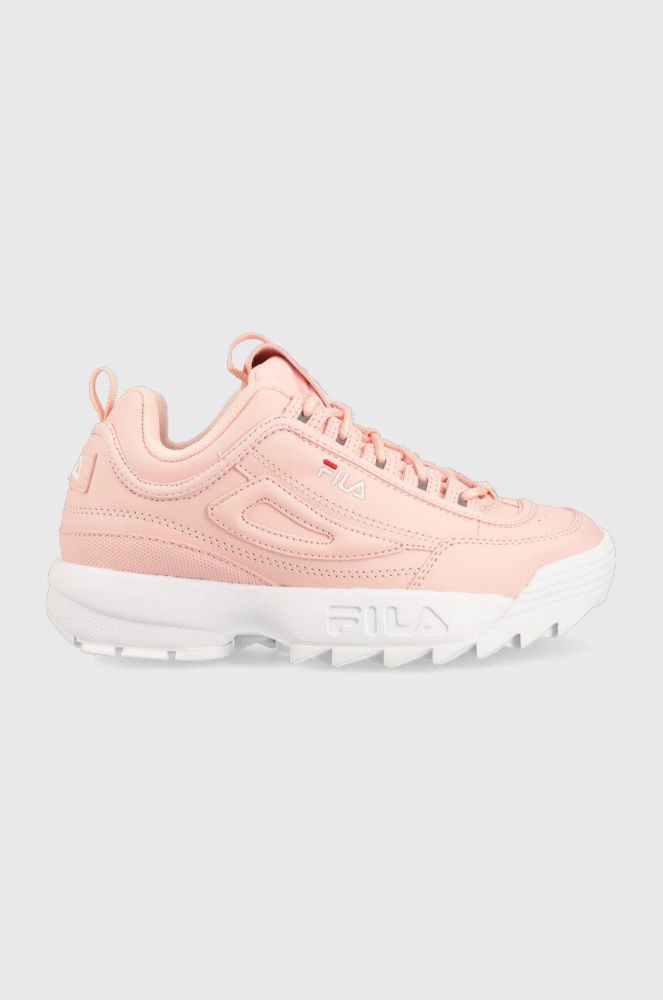 Дитячі кросівки Fila Disruptor колір рожевий (2828055)