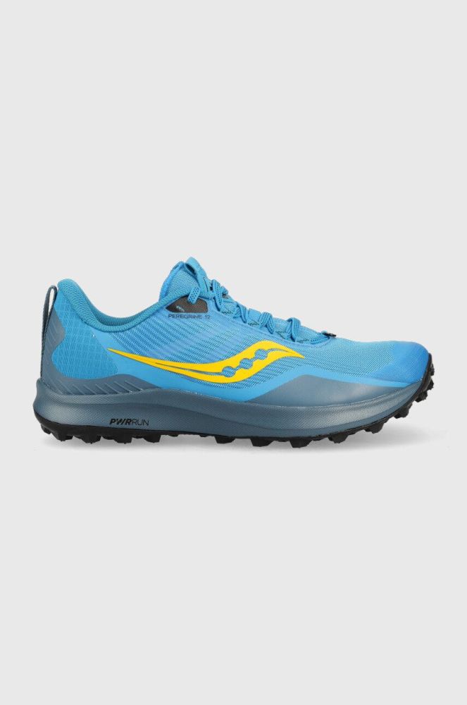 Бігові кросівки Saucony Peregrine 12 колір блакитний