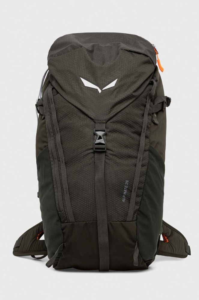 Рюкзак Salewa Alp Mate колір зелений великий однотонний