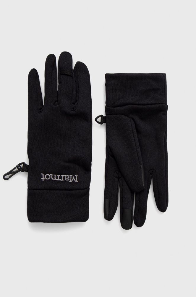 Рукавички Marmot Power Stretch Connect чоловічі колір чорний