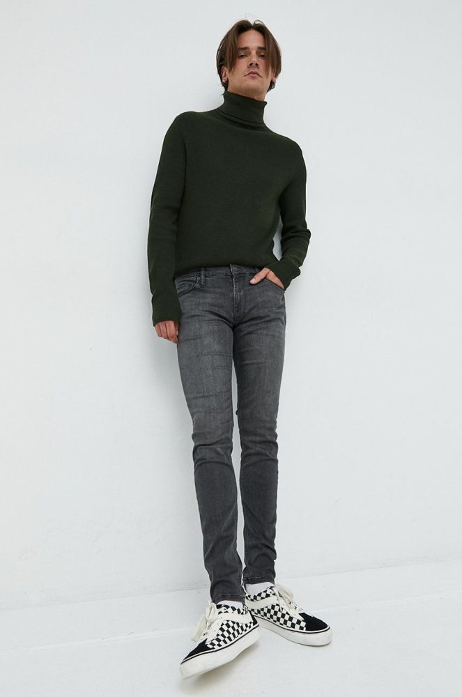 Джинси Jack & Jones Liam чоловічі колір чорний (2781059)