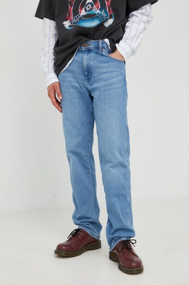 Джинси Wrangler Frontier This Time чоловічі колір блакитний