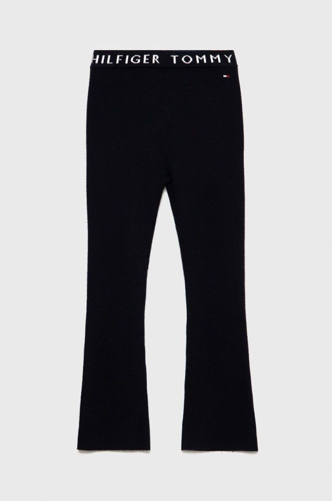 Дитячі штани Tommy Hilfiger колір синій однотонні (2738502)