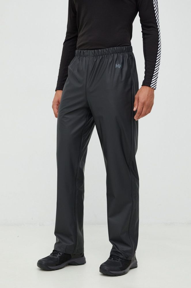 Штани Helly Hansen чоловічі колір чорний пряме