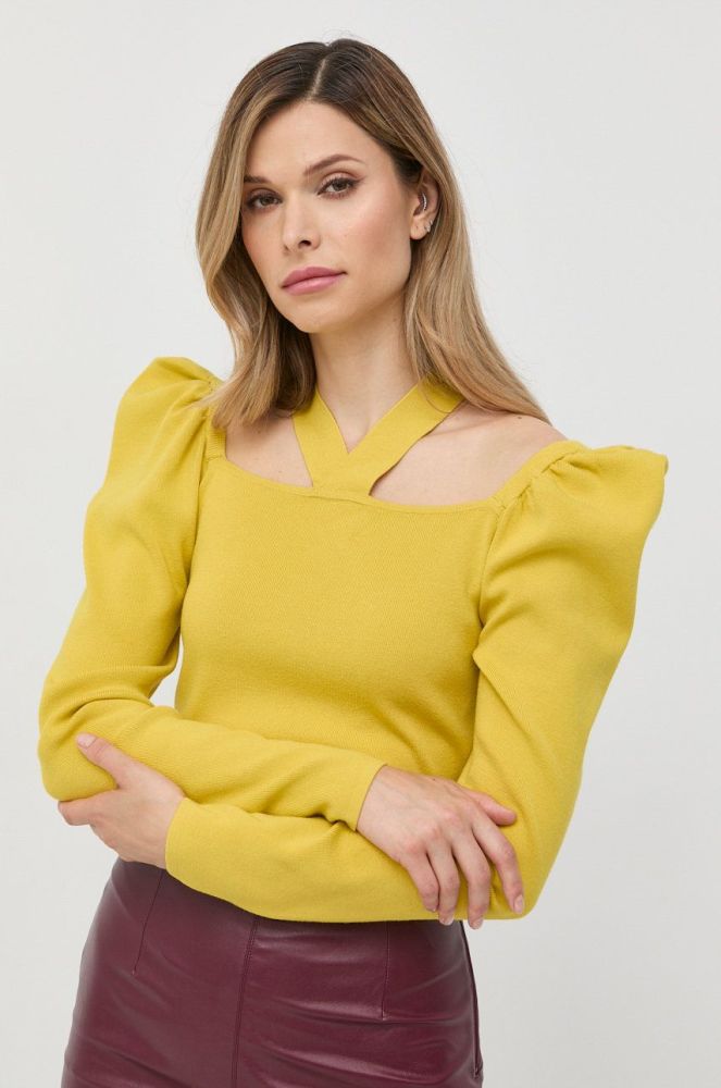 Светр Twinset жіночий колір жовтий