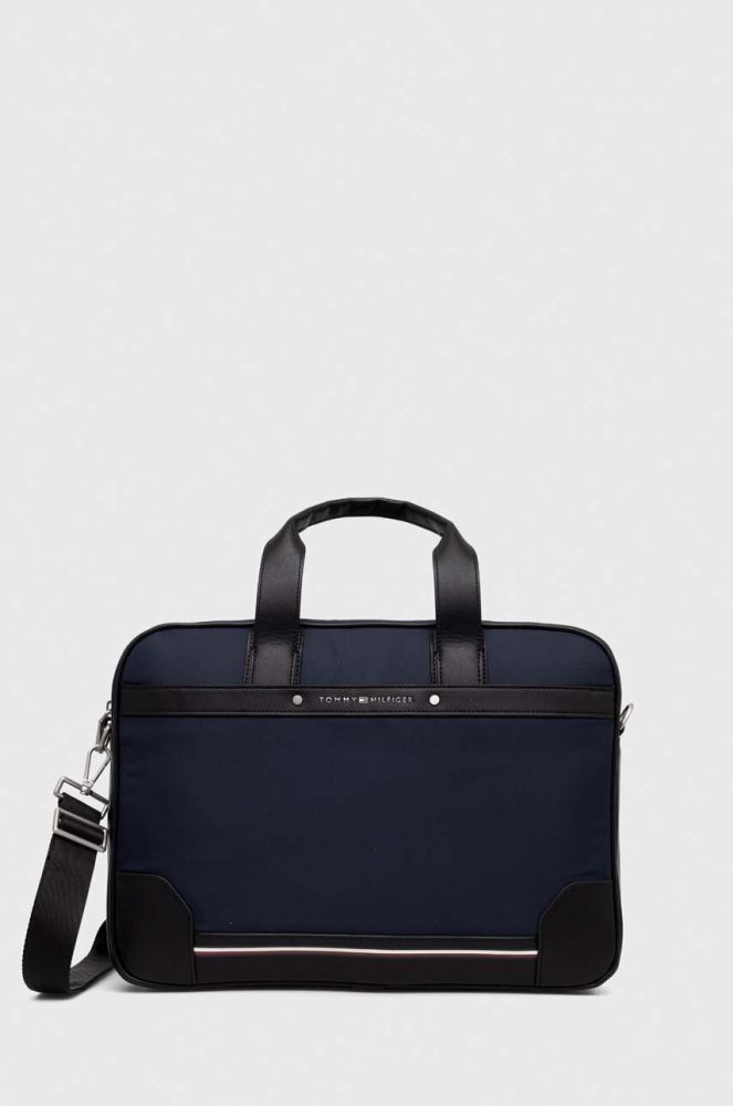 Сумка для ноутбука Tommy Hilfiger колір синій (3290503)