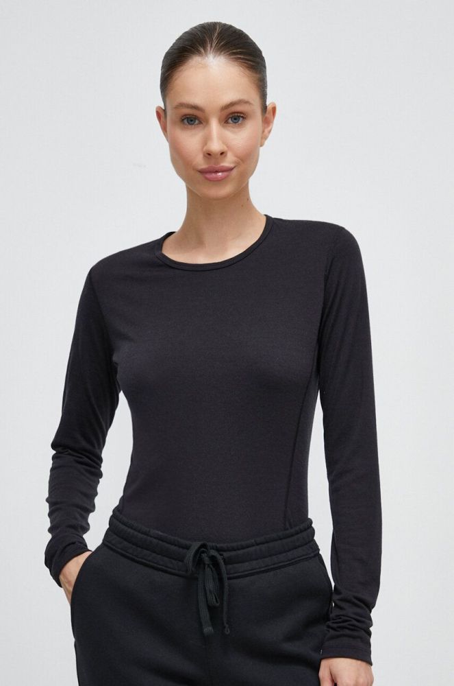 Функціональний лонгслів adidas TERREX Xperior Merino 200 колір чорний (3502405)
