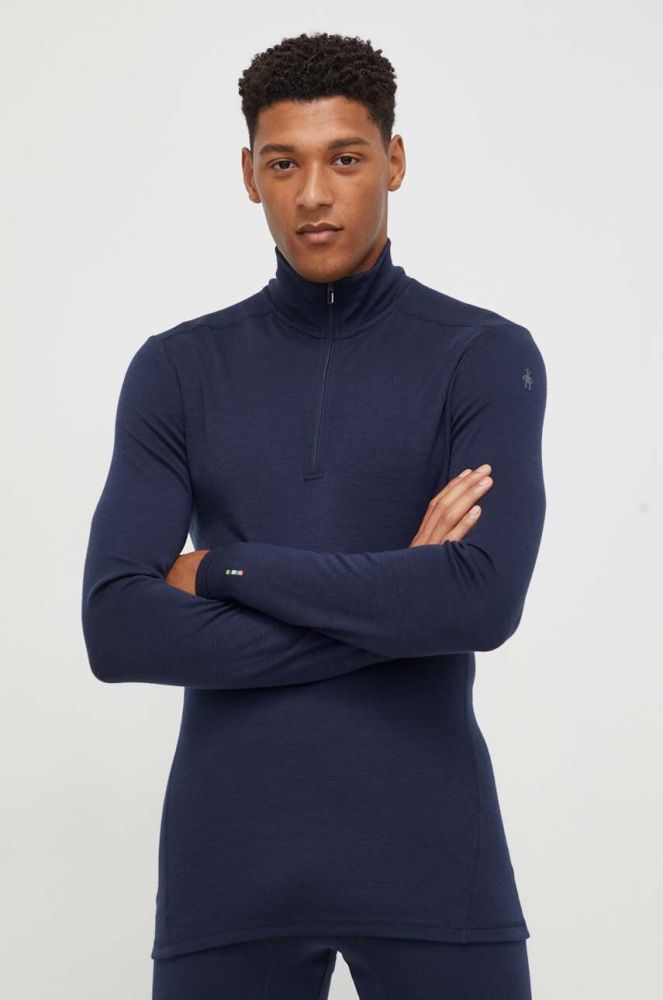 Функціональний лонгслів Smartwool Classic Thermal Merino колір синій