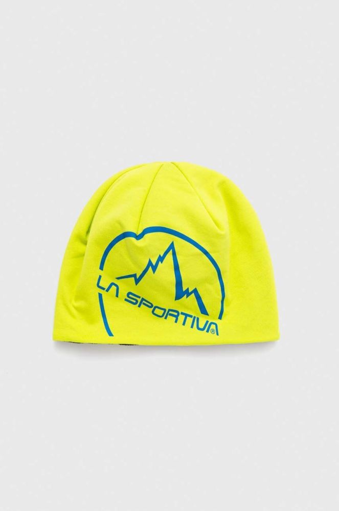 Шапка LA Sportiva Circle колір зелений з тонкого трикотажу (3643872)