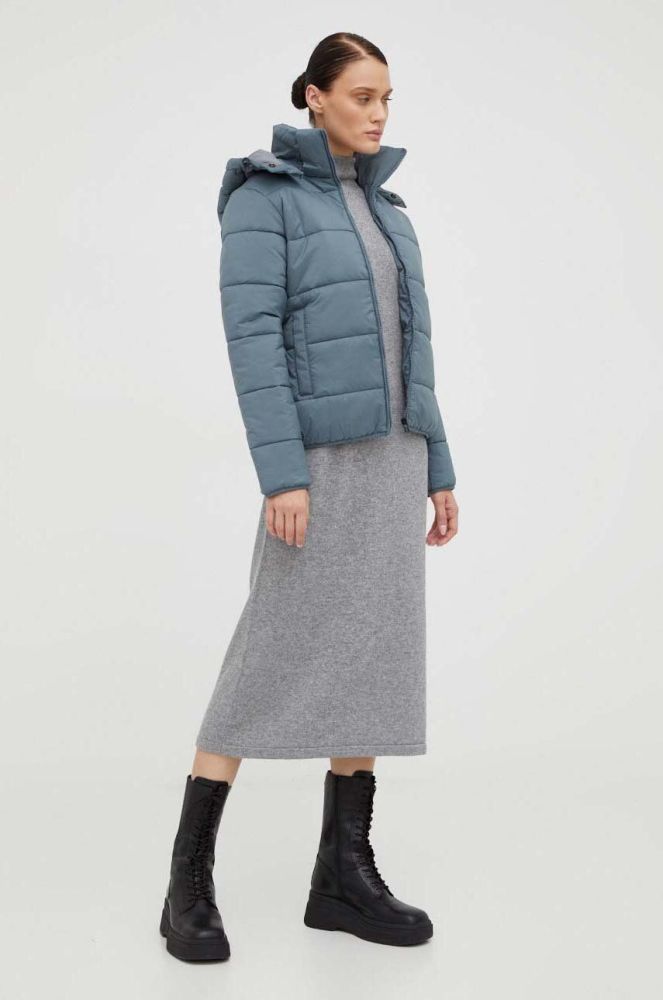 Куртка G-Star Raw жіноча зимова колір блакитний (3533403)