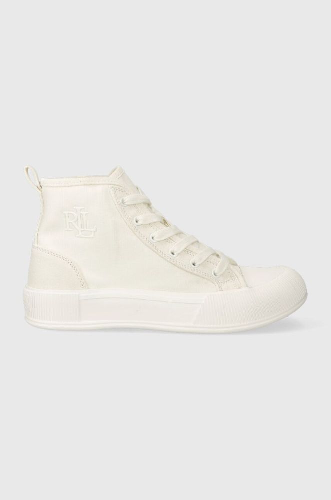 Кеди Lauren Ralph Lauren Dakota жіночі колір білий 802908362001