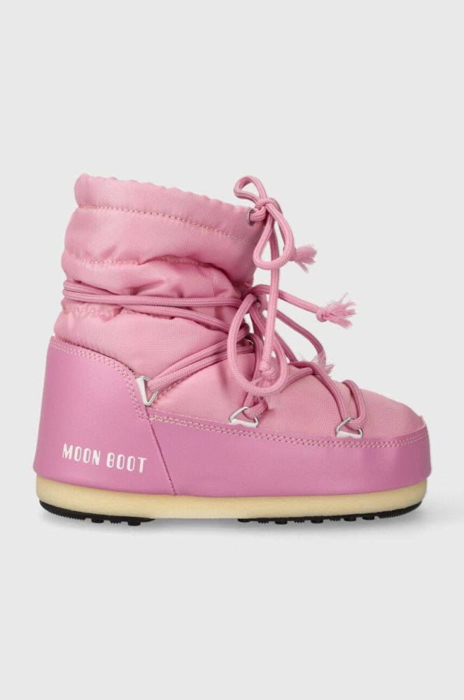 Зимові чоботи Moon Boot LIGHT LOW NYLON колір рожевий 14600100.004