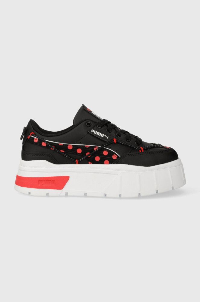 Дитячі кросівки Puma Mayze Stack Miraculous JrM колір чорний