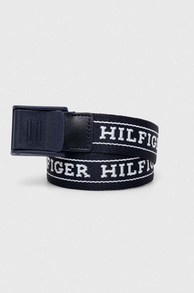 Дитячий ремінь Tommy Hilfiger колір темно-синій