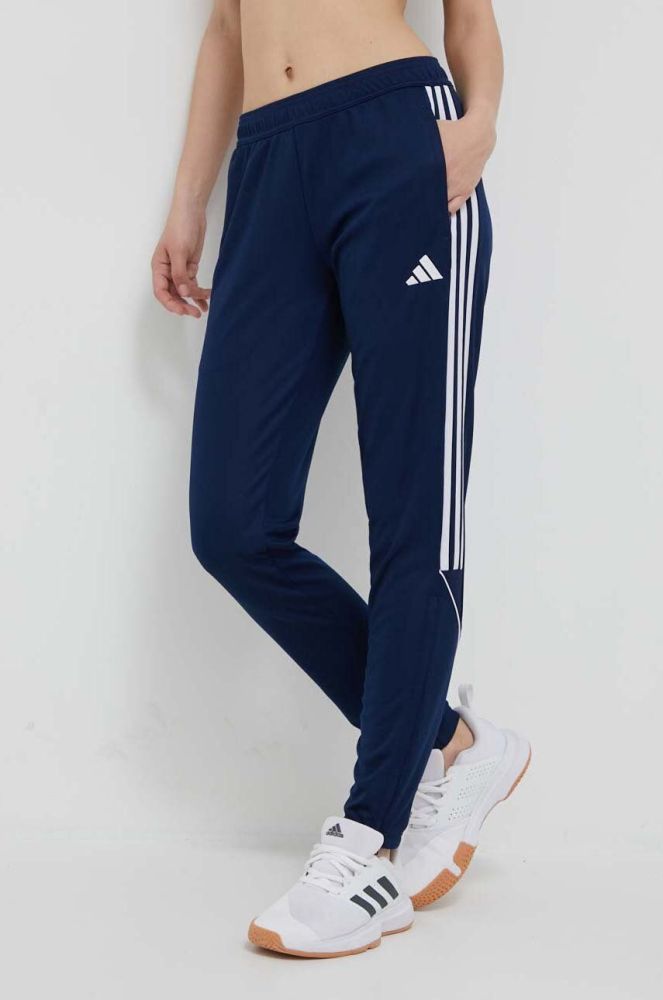 Штани для тренувань adidas Performance Tiro 23 League колір синій з аплікацією (3305041)