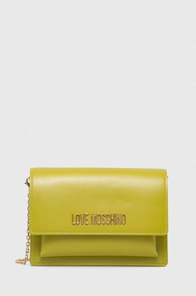 Сумочка Love Moschino колір зелений (3386406)