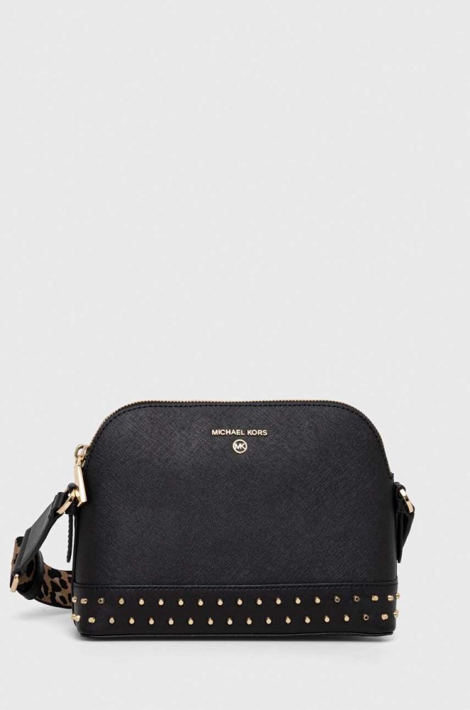 Шкіряна сумочка MICHAEL Michael Kors колір чорний (3558802)
