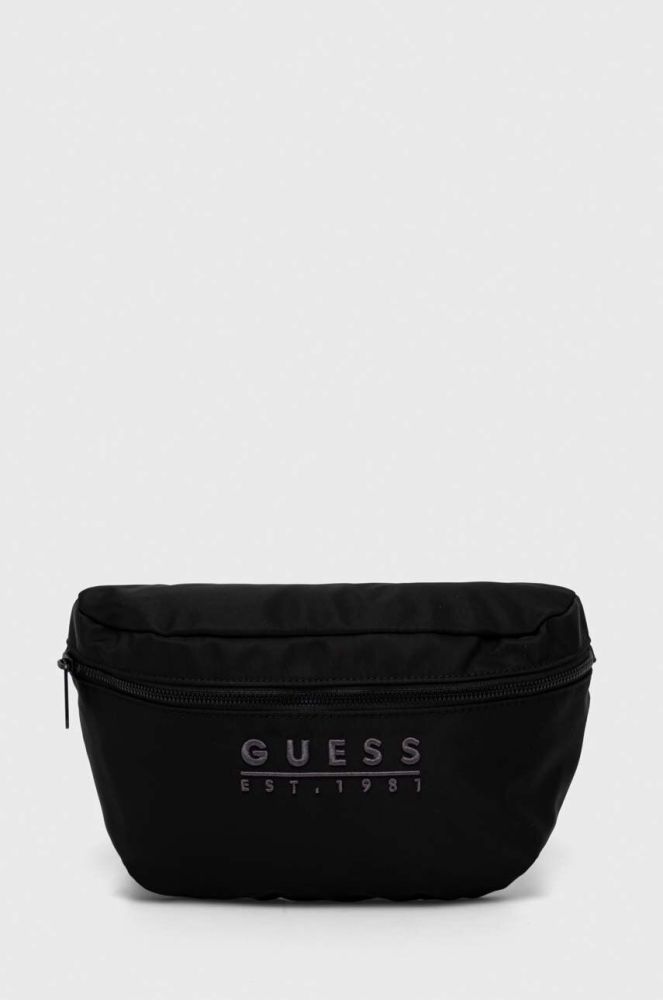 Сумка на пояс Guess колір чорний (3395314)