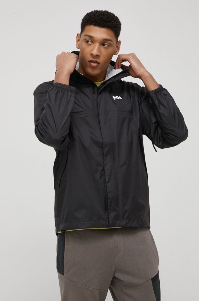 Дощовик Helly Hansen Loke чоловіча колір чорний 62252-402