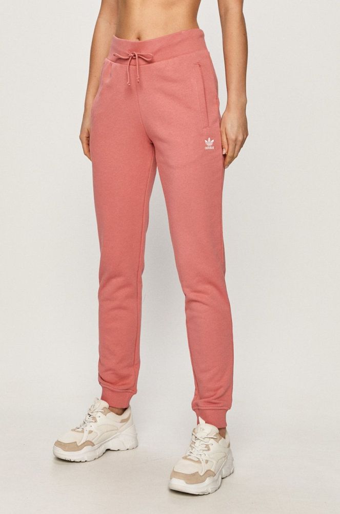 adidas Originals - Штани H09368 колір рожевий