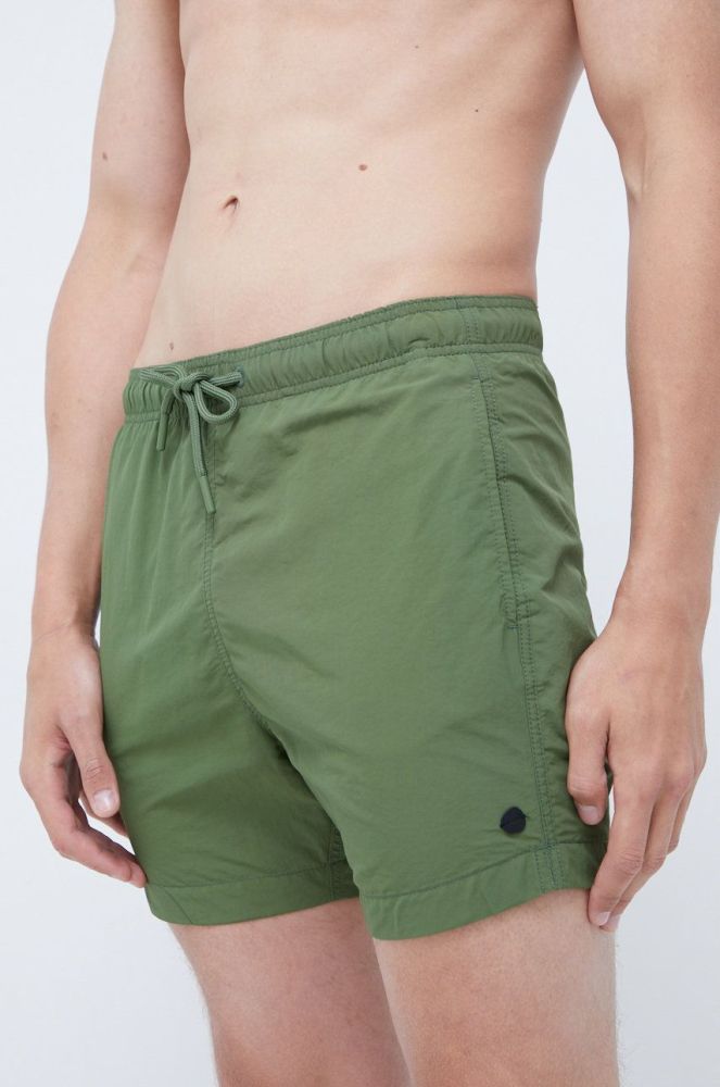 Купальні шорти Superdry колір зелений (2440778)