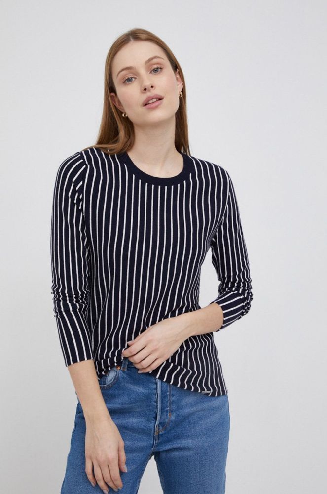 Светр Dkny жіночий колір синій легкий